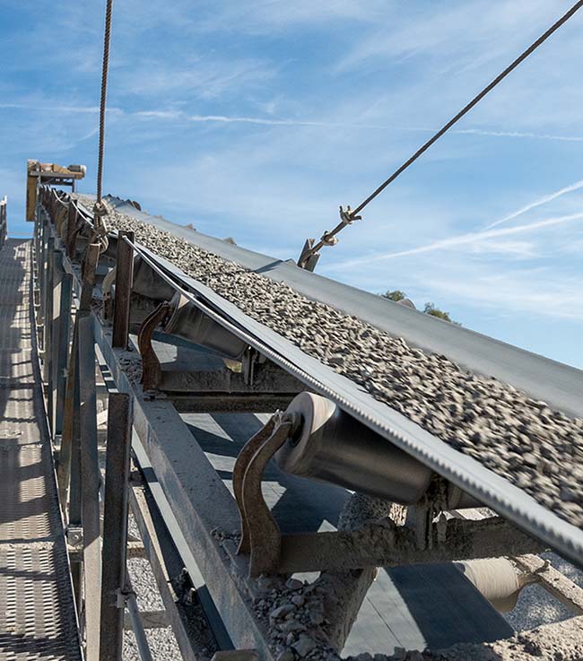 Ultra-X Conveyor Belts background pattern